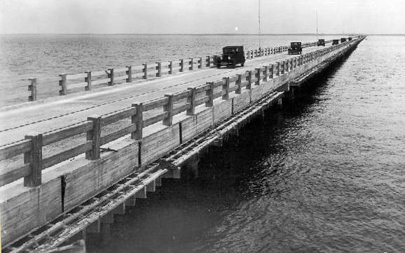 St. Petersburg Florida Historical Gandy Bridge